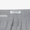 Calças chino de flanela de lã de corte regular para homem