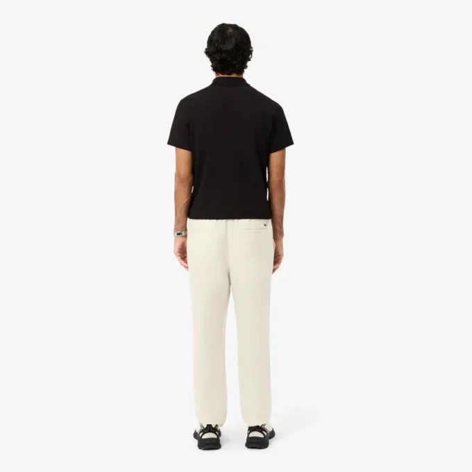 Calças chino de linho de corte regular