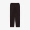 Calças chino de linho de corte regular
