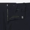Calças chino de sarja de algodão com corte regular