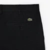 Calças de algodão elástico slim fit para homem