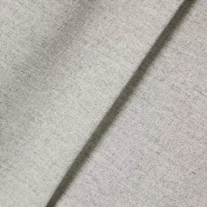Calças de corte descontraído com tecido slub
