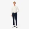 Calças de golfe térmicas slim fit repelentes à água para homem