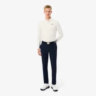 Calças de golfe térmicas slim fit repelentes à água para homem