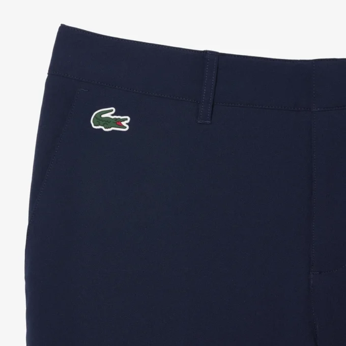 Calças de golfe térmicas slim fit repelentes à água para homem