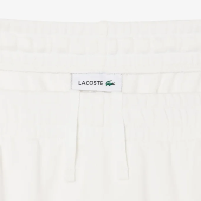 Calças de moletom com logótipo de corte reto para mulher