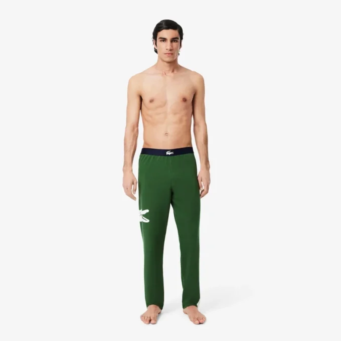 Calças de moletom estampadas para homem