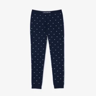 Calças de pijama com motivo de crocodilo para homem