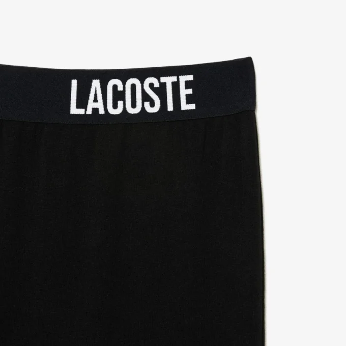 Calças de pijama em jersey de algodão para homem