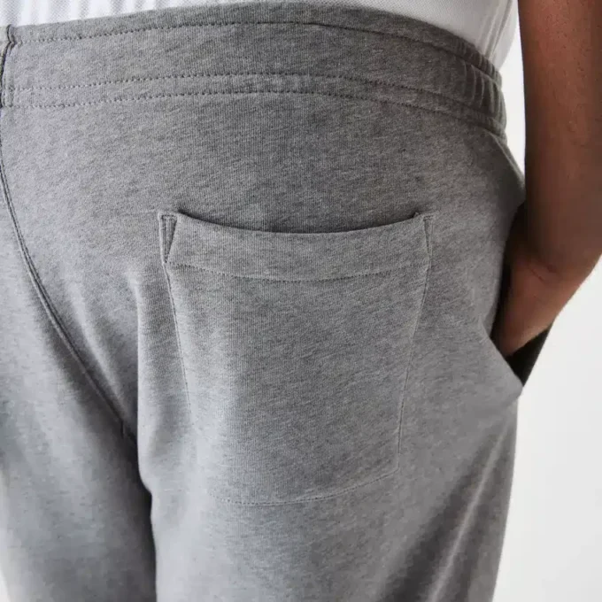 Calças de treino de algodão para homem, corte alto
