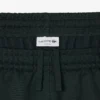 Calças de treino de cetim de corte largo para homem