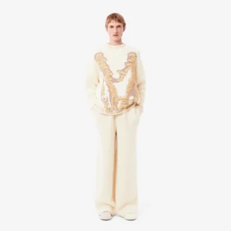 Calças de treino de malha oversized Runway para homem