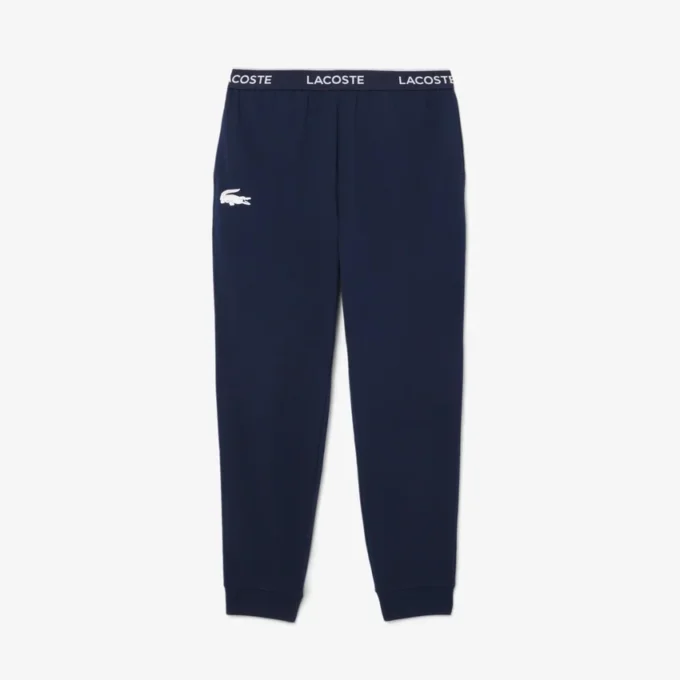 Calças de treino de malha polar para homem