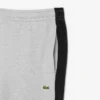 Calças de treino justas com blocos de cor para homem