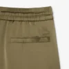 Calças de treino oversized em cetim para mulher