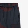 Calções cargo de nylon com padrão Ombra para homem
