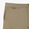 Calções de algodão elástico de corte justo para homem