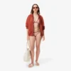 Calções de banho estampados para mulher