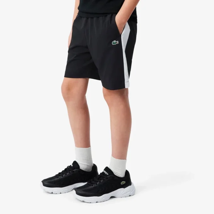 Calções de desporto com blocos de cor