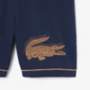Calções de desporto às riscas