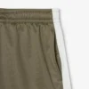 Calções de jersey acetinado com riscas Pointelle para mulher