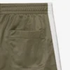 Calções de jersey acetinado com riscas Pointelle para mulher