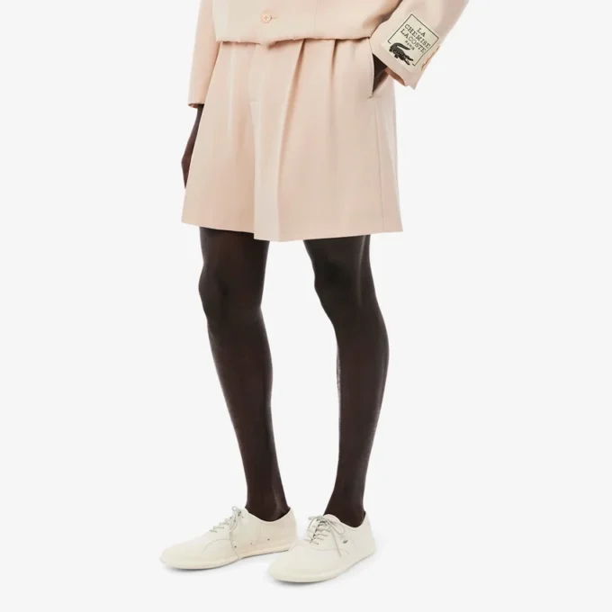 Calções de lã justos para homem da coleção Runway
