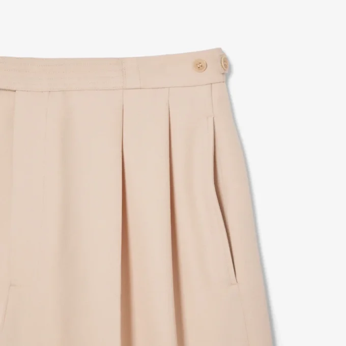 Calções de lã justos para homem da coleção Runway