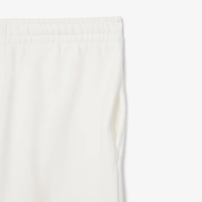 Calções de malha de algodão com estampado gráfico para homem