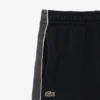 Calções de malha polar com blocos de cor