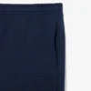 Calções de malha polar de corte regular