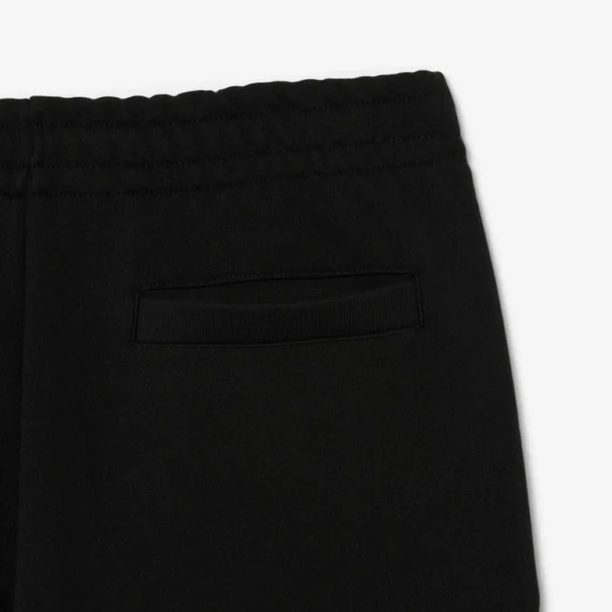 Calções de malha polar de corte regular para homem