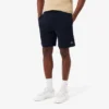 Calções de malha polar de corte regular para homem
