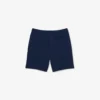 Calções de malha polar de corte regular para homem
