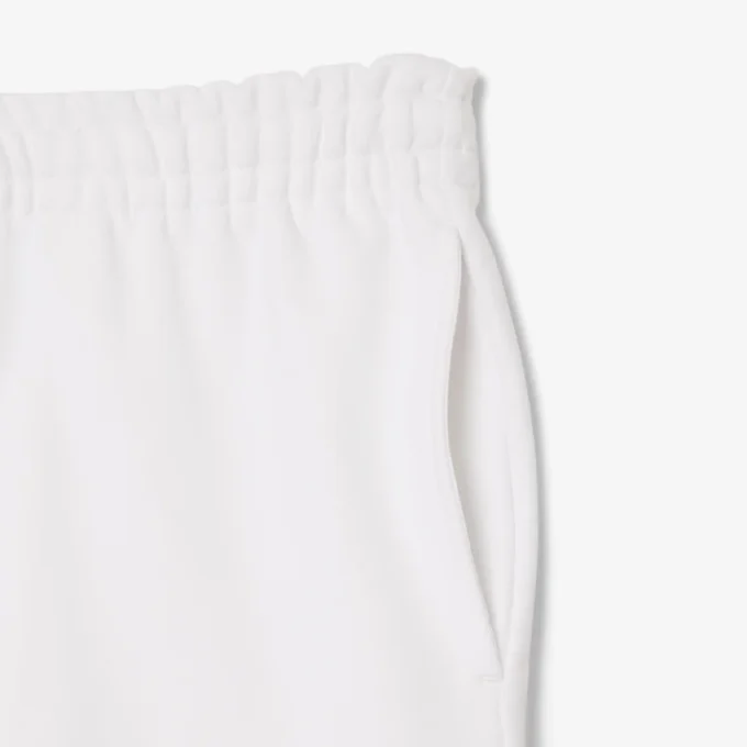 Calções de malha polar de corte regular para homem