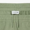 Calções de malha polar de corte regular para homem