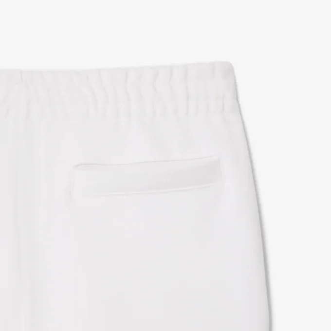 Calções de malha polar de corte regular para homem