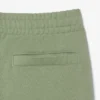 Calções de malha polar de corte regular para homem
