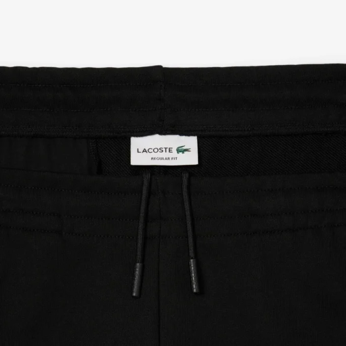 Calções de malha polar de corte regular para homem