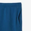Calções de malha polar estampados com efeito lavado, corte regular, para homem