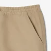 Calções de mistura de lã de corte regular para homem