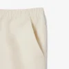 Calções de mistura de lã de corte regular para homem