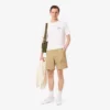 Calções de nylon repelentes à água e resistentes ao vento para homem