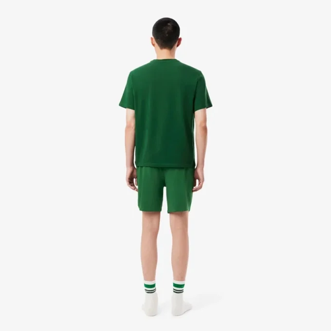 Calções de pijama de algodão macio para homem