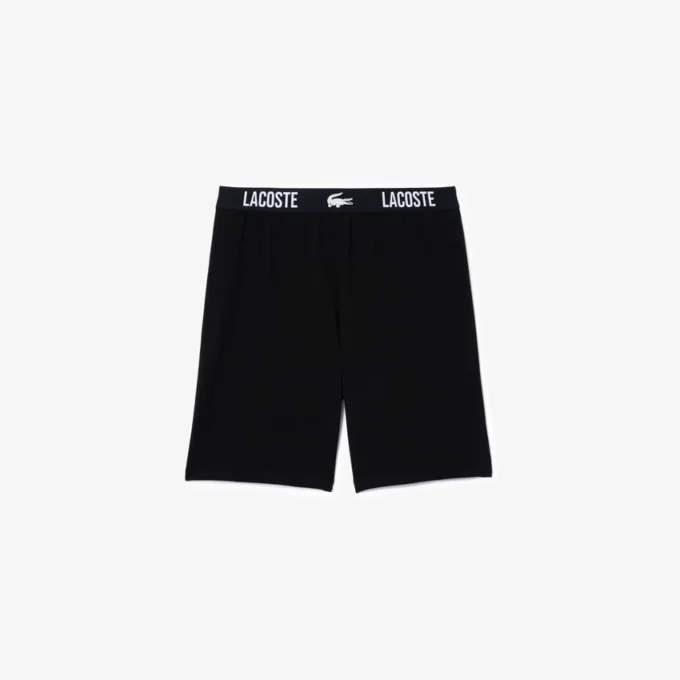 Calções de pijama de algodão macio para homem