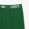 Calções de pijama de algodão macio para homem