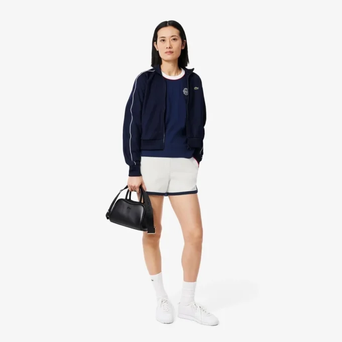 Calções de piqué elástico Tennis Heritage para mulher