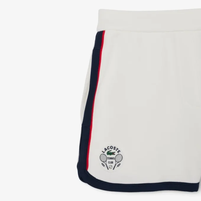 Calções de piqué elástico Tennis Heritage para mulher