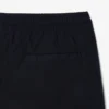 Calções de popeline de corte descontraído para homem