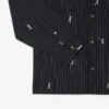 Camisa de algodão bordada com corte descontraído